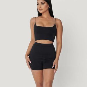 Tiffani Mini Bike Shorts - Black